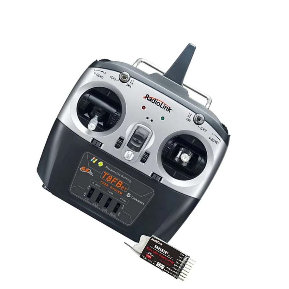 Radiolink T8FB 2.4GHz 8CH RC Transmitter with R8EF