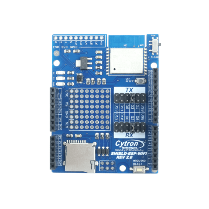 Cytron ESP8266 WiFi Shield for Arduino with WROOM-02 Module