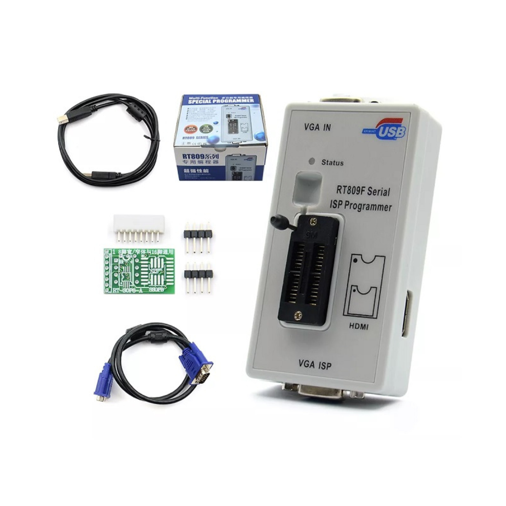 RT809F Serial ISP Programmer Standard Configuration with Repair Tool