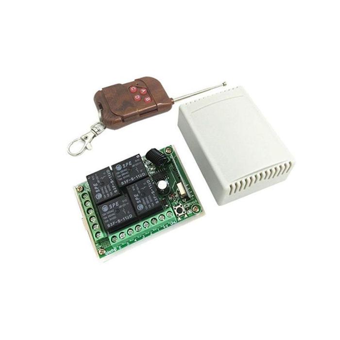 Iotcart SES-P-411 4 Channel 12V Relay Module - Wireless Home Automation