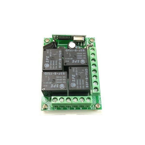 Iotcart SES-P-411 4 Channel 12V Relay Module - Wireless Home Automation