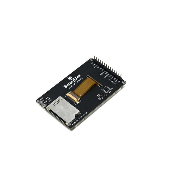 Smartelex 2.4-inch TFT display 240×320 for Arduino, ESP32 & Raspberry Pi