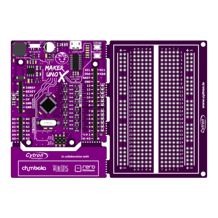 Cytron Maker UNO X – Arduino Compatible Development Board for Classroom