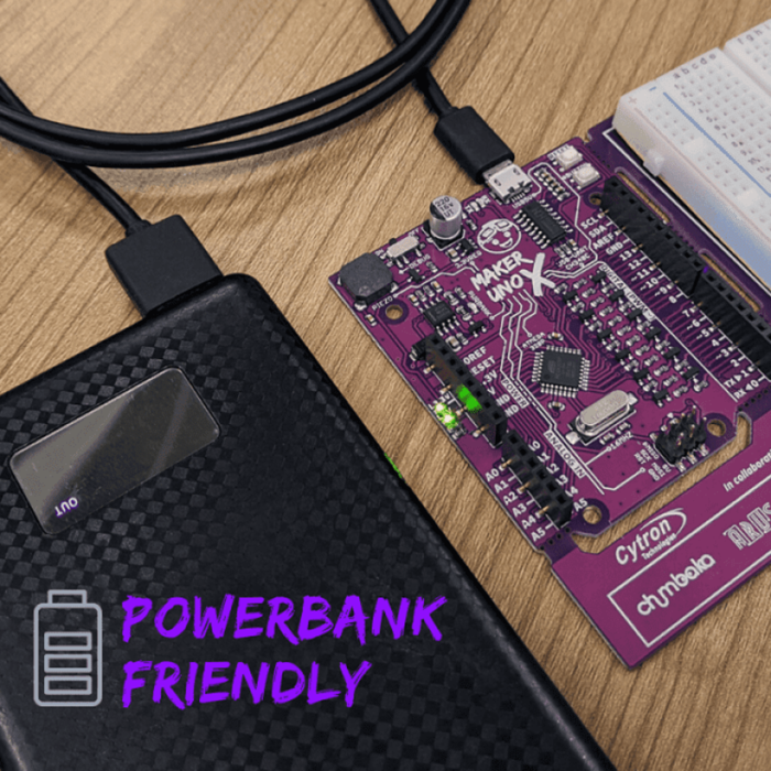 Cytron Maker UNO X – Arduino Compatible Development Board for Classroom