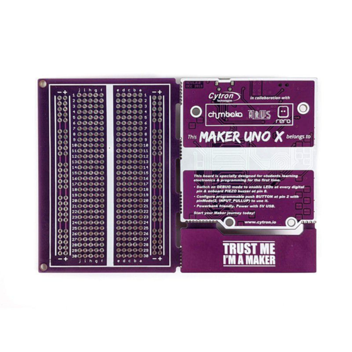 Cytron Maker UNO X – Arduino Compatible Development Board for Classroom