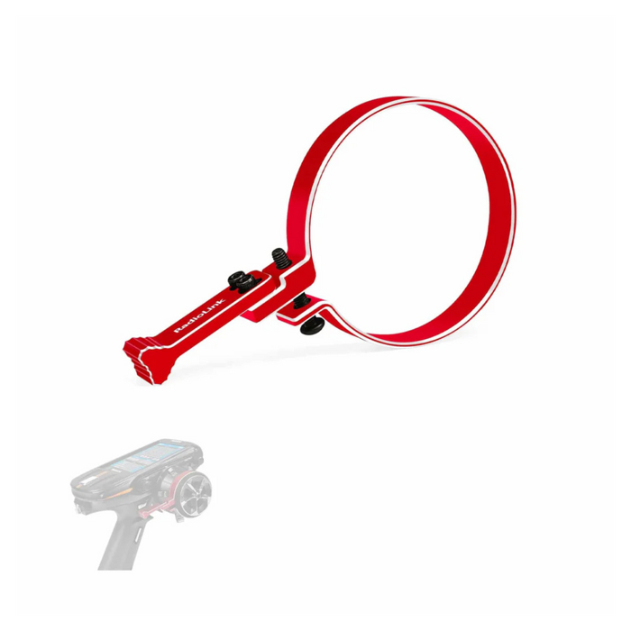 Radiolink Alloy Steering Wheel Trigger for RC8X, RC4GS, RC6GS, Flysky NB4, Futaba 7PX, X6/X4 (Red/Black)