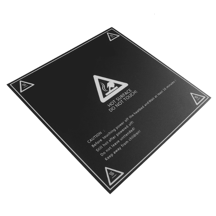 Iotcart SES-P-43 214x214mm Heat Bed Sticker for 3D Printer - Anti-Warp Build Plate Tape