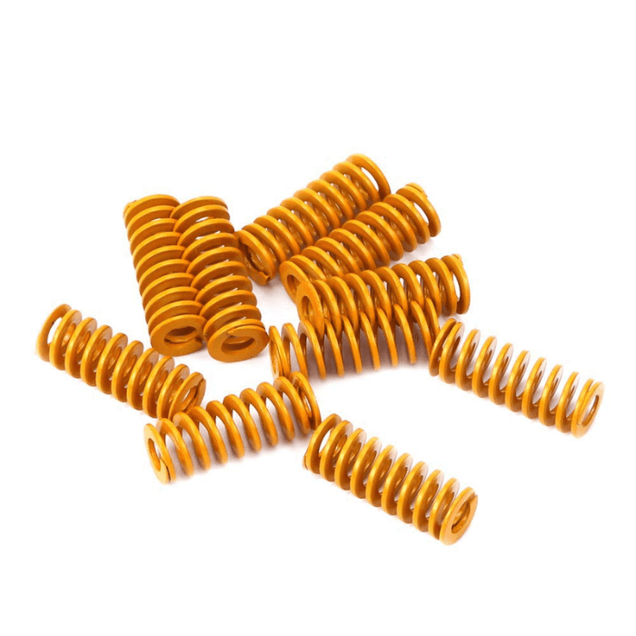 Iotcart SES-P-46 Yellow Helical Compression Spring for 3D Printer Heated Bed - MK3 & CR-10 Compatible