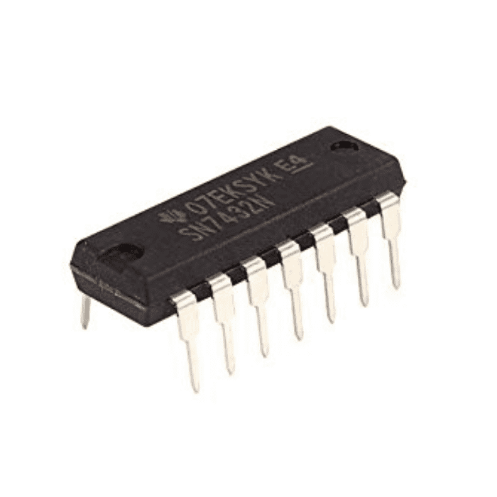 Iotcart 74HC32 Quad 2-Input OR Gate IC 14-Pin DIP - Digital Logic Component