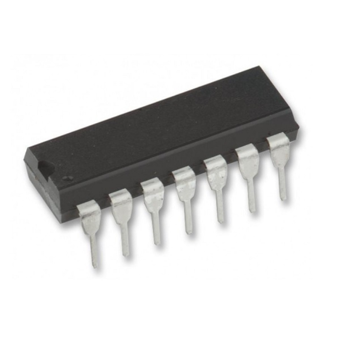 74LS125 Quad Tri-State Buffer IC DIP-14 - Buy in India