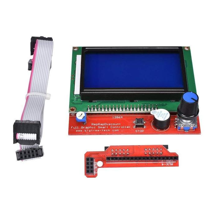 Iotcart SES-P-47 128x64 Smart LCD Display for 3D Printers - RAMPS 1.4 Compatible