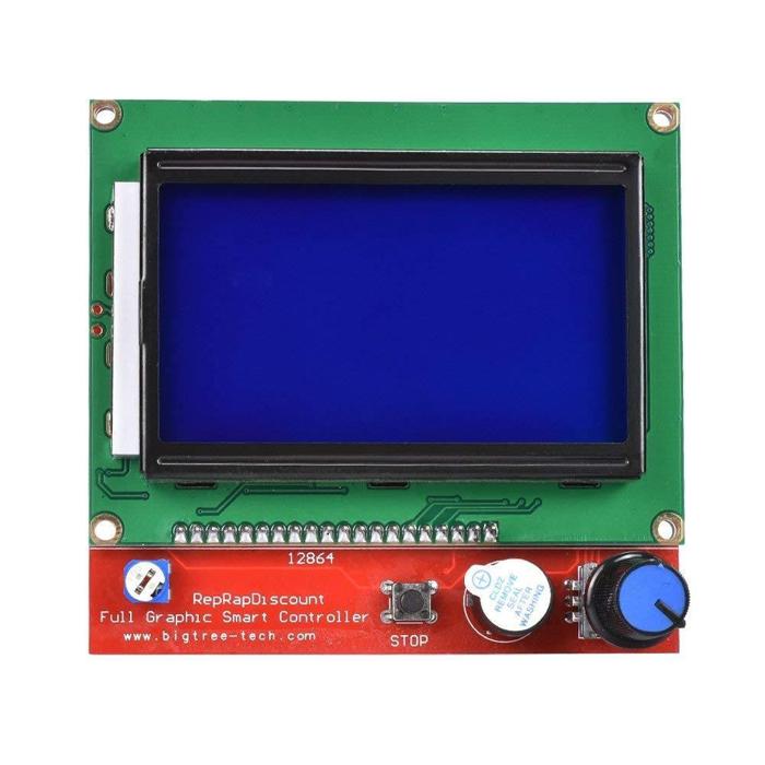 Iotcart SES-P-47 128x64 Smart LCD Display for 3D Printers - RAMPS 1.4 Compatible