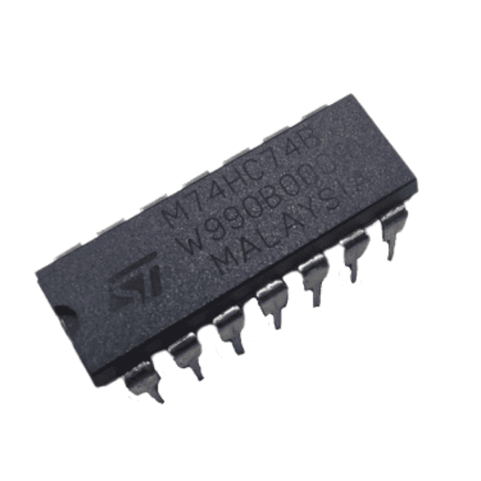 74HC74 - Dual D-type Positive Edge-triggered Flip-Flops IC