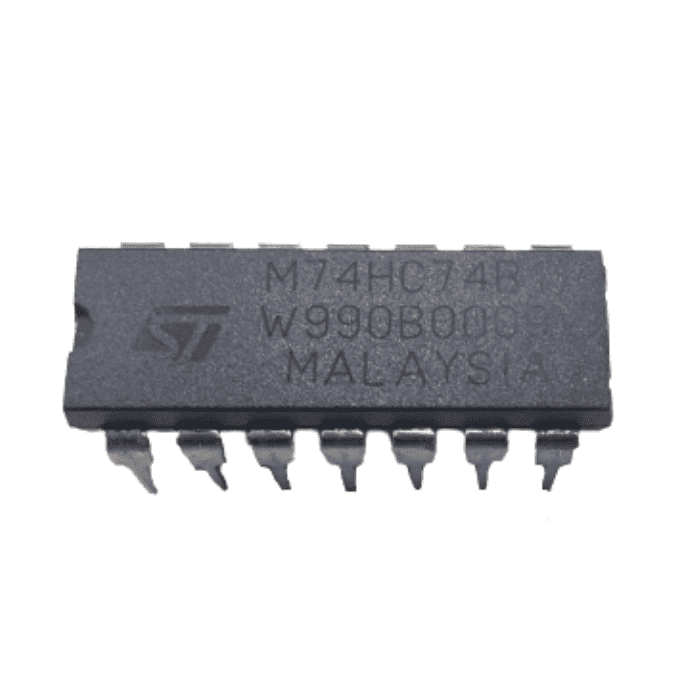 Buy 74HC74 Dual D-Type Flip-Flop IC - 5V Logic - Arduino Compatible