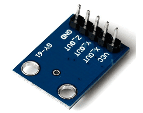 Analog Devices ADXL335 ±3g Triple-Axis Accelerometer - Ideal for Tilt Sensing & Motion Detection