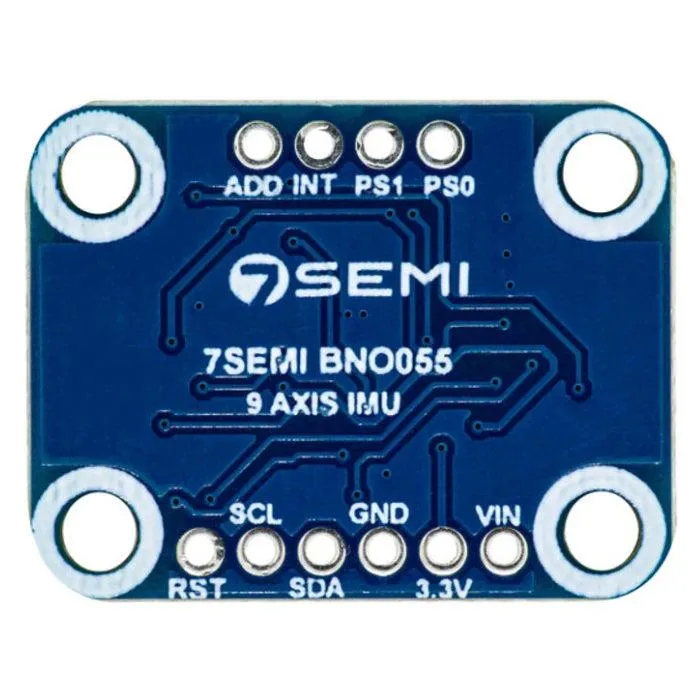7Semi BNO055 9-DOF IMU Sensor - I2C Qwiic for Robotics & AR/VR