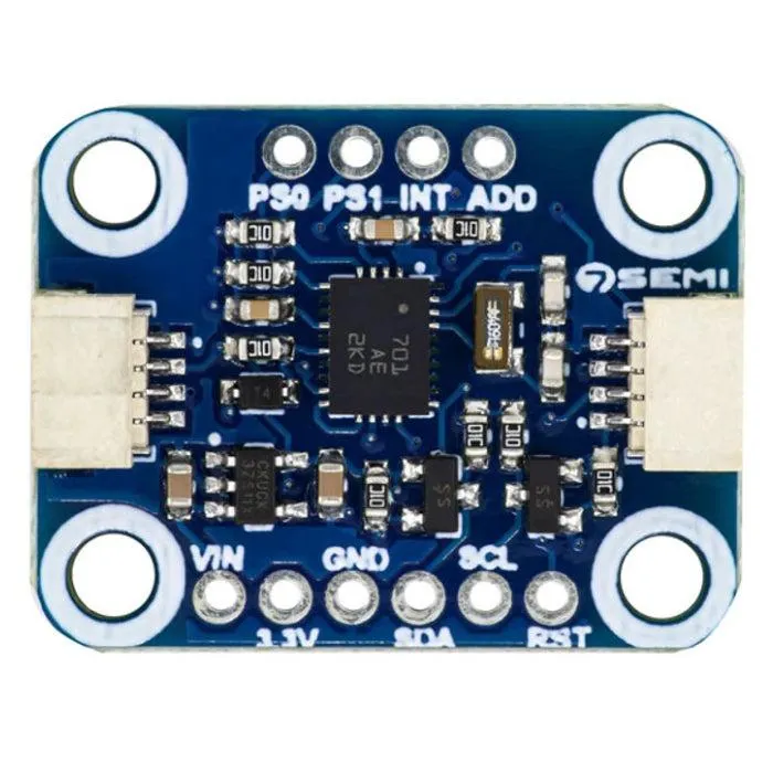 7Semi BNO055 9-DOF IMU Sensor - I2C Qwiic for Robotics & AR/VR