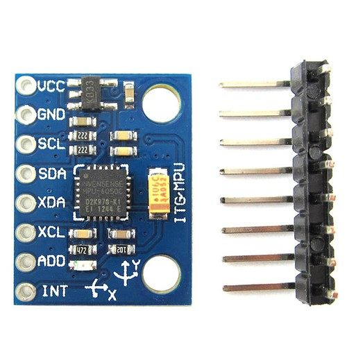 MPU-6050 Triple-Axis Accelerometer & Gyroscope Module (Pack of 25)