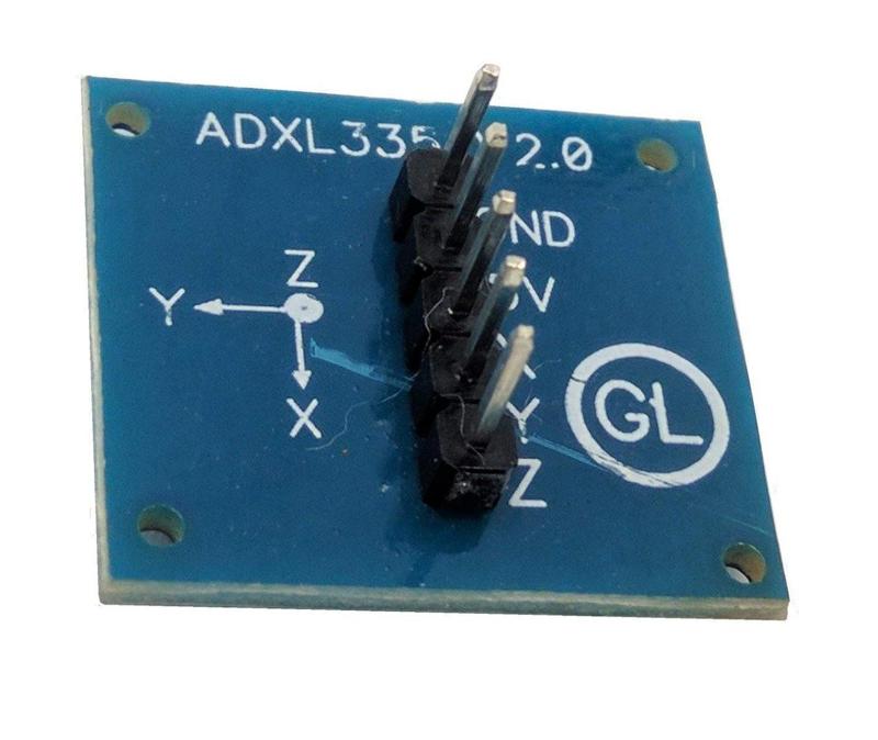 Iotcart ADXL325 3-Axis Accelerometer Module - Tilt & Motion Sensing for Arduino/Raspberry Pi