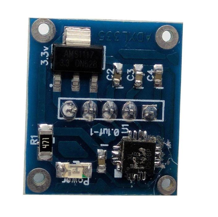 Iotcart ADXL325 3-Axis Accelerometer Module - Tilt & Motion Sensing for Arduino/Raspberry Pi