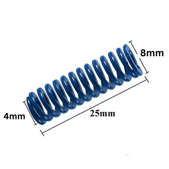 Iotcart SES-P-51 Blue Helical Spring for CR-10 Ender 3 Heated Bed - 3D Printer Parts