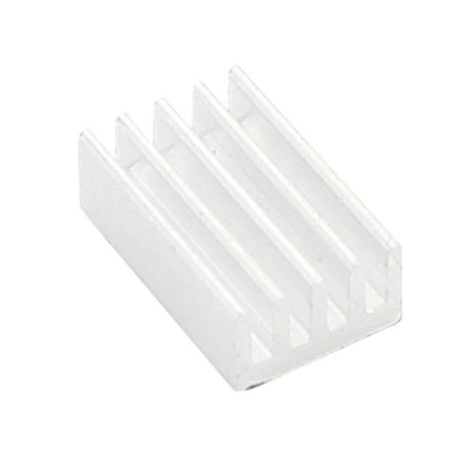 Raspberry Pi 3 in 1 Heat Sink Aluminium for Raspberry Pi 4B (White) - Pack of 1
