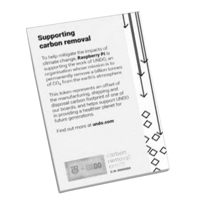 Official Raspberry Pi Carbon Removal Credits