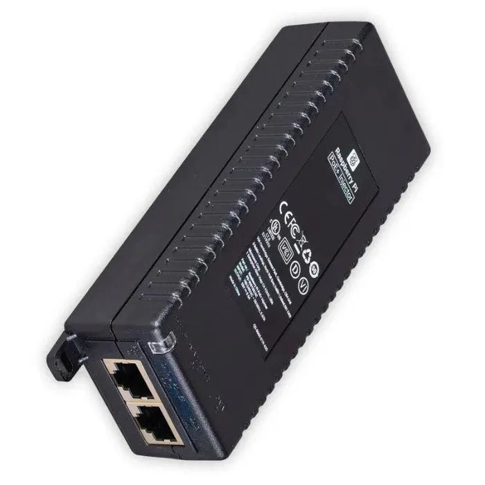 Official Raspberry Pi PoE+ Injector for Raspberry Pi Boards
