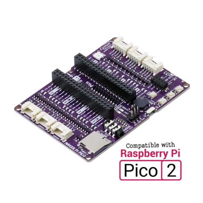 Cytron Maker Pi Pico Base Development Board for Raspberry Pi Pico - Prototyping Made Easy