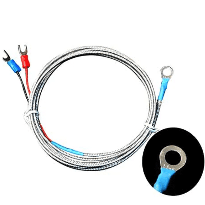 Iotcart K Type PT100 SMD Patch Thermocouple Probe 1M - High Temp Sensor for Industrial Use