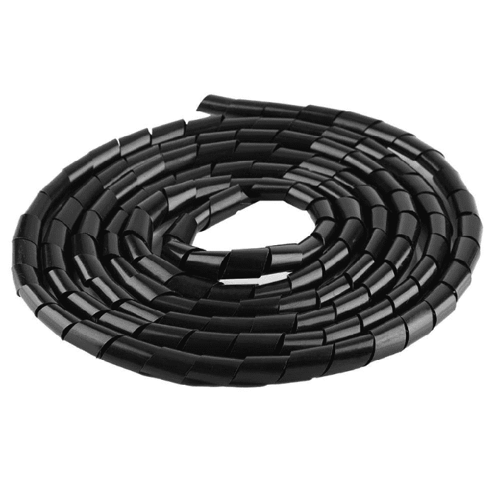 Iotcart SES-P-54 10mm Spiral Wrapping Band 10M - Cable Management for Electronics