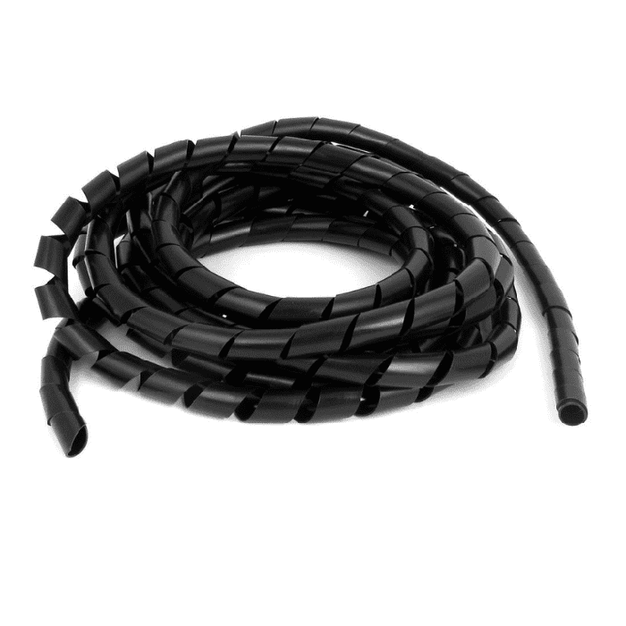 Iotcart SES-P-54 10mm Spiral Wrapping Band 10M - Cable Management for Electronics