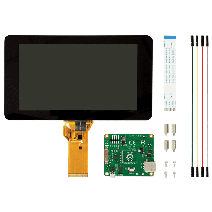 Raspberry Pi 7" 800x480 Capacitive Touch Display - Official Module