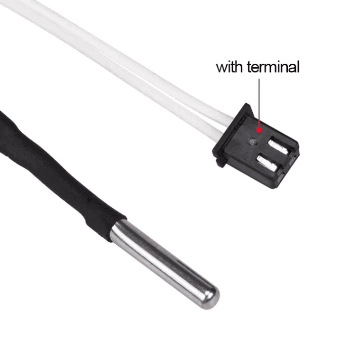 Iotcart SES-P-55 NTC100K Thermistor Sensor for 3D Printers - High Temp Filament Printing