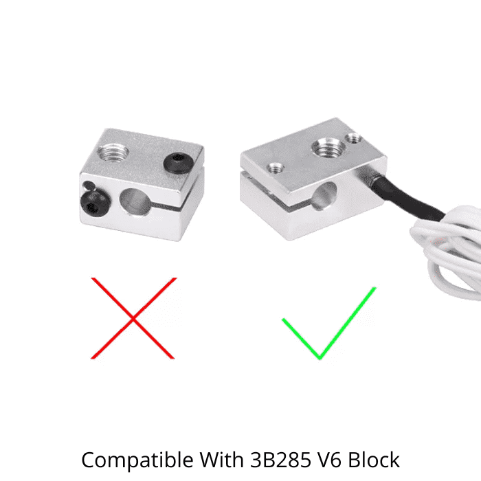 Iotcart SES-P-55 NTC100K Thermistor Sensor for 3D Printers - High Temp Filament Printing