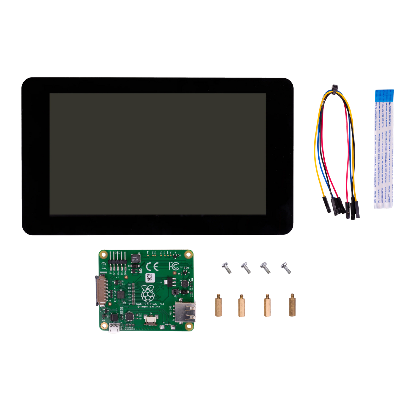 Official Raspberry Pi 4 8gb Starter Kit with 7 inch Touchscreen Display