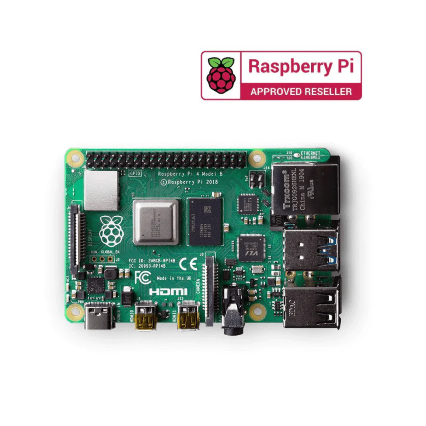 Build Your Own Computer with Raspberry Pi 4 Model B 4GB Ram Desktop Kit