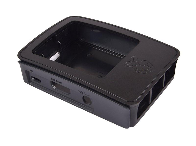 Raspberry Pi 3 Case (Black Grey)