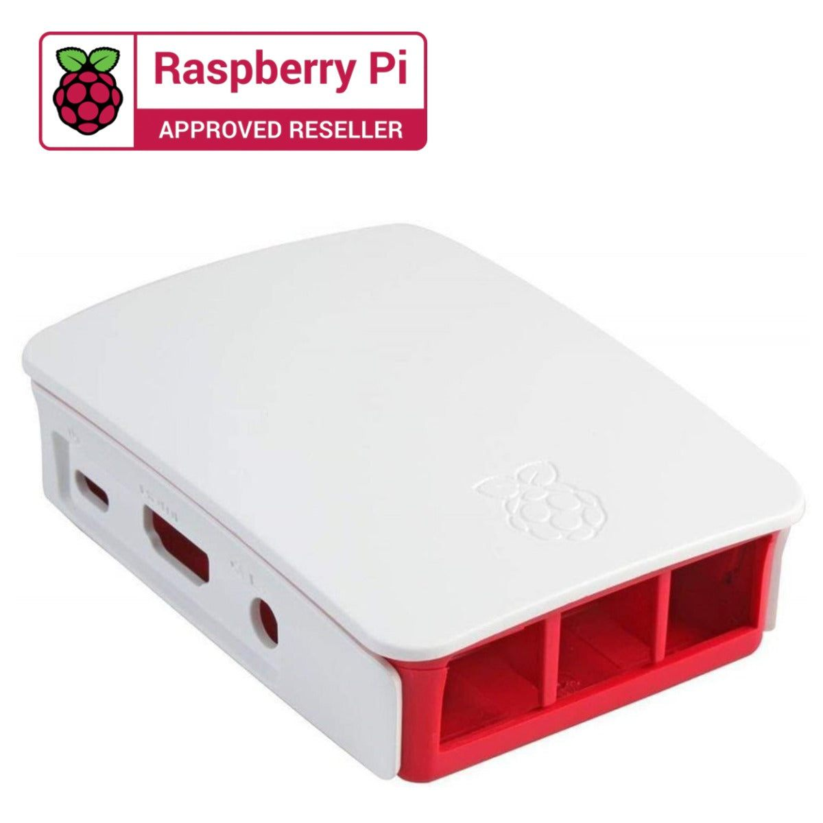 Raspberry Pi 3 Official Case for Model B and B+(White & Pink)