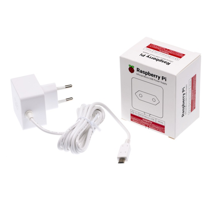 Raspberry Pi 3B/3B+ 5.1V 2.5A Official Power Adapter - Buy Online in India