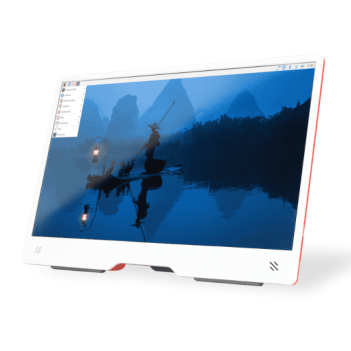 Official Raspberry Pi 15.6Inch 1080p IPS Monitor - Red/White - Buy Online in India