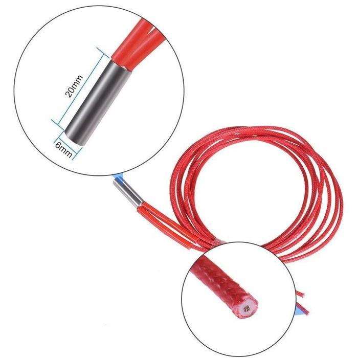 Iotcart 24V 40W Ceramic Cartridge Heater for 3D Printers - Buy Online