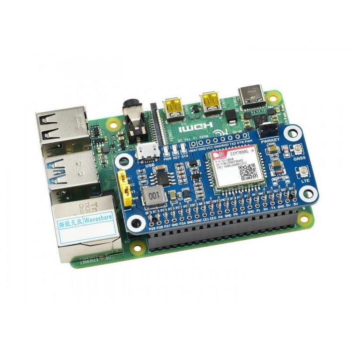 Iotcart SES-P-599 NB-IoT Cat-M GNSS HAT for Raspberry Pi - IoT Communication Module