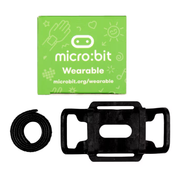 Iotcart Official Micro:Bit Wearable Flexible Holder & Strap - Secure Mount for Projects