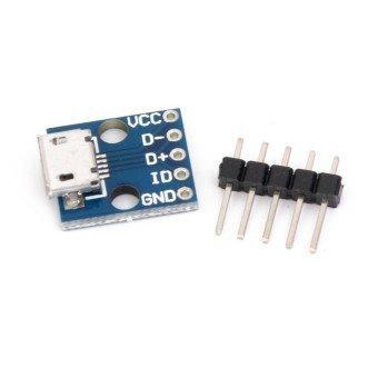 Iotcart SES-P-624 Micro USB 5V Breakout Board - Power Module for Breadboard Prototyping