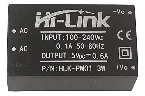 Hi-Link 5V 0.6A AC-DC Power Converter Module - 3W Isolated Supply