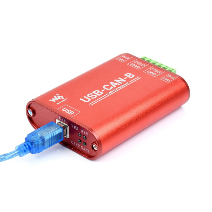 Waveshare USB to CAN Adapter with Dual-Channel CAN Analyzer