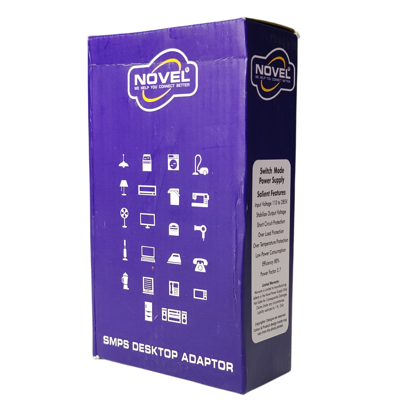 NOVEL 12V 5Amp Industrial Grade SMPS Power Adapter