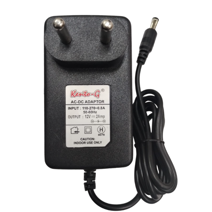 Iotcart 12V 2A AC to DC Power Adapter for CCTV, LED, Set Top Box - Buy Online India