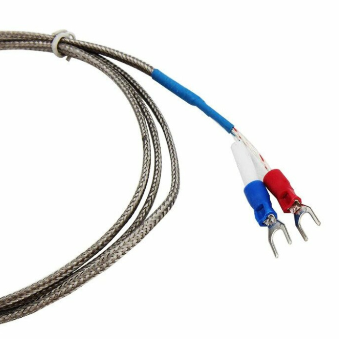 Iotcart K Type Thermocouple Probe 6mm Thread 1M High Temp Sensor - Industrial & 3D Printer Use